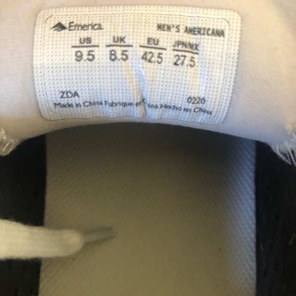 Leo Romero emerica skate shoe - Picture 4 of 4